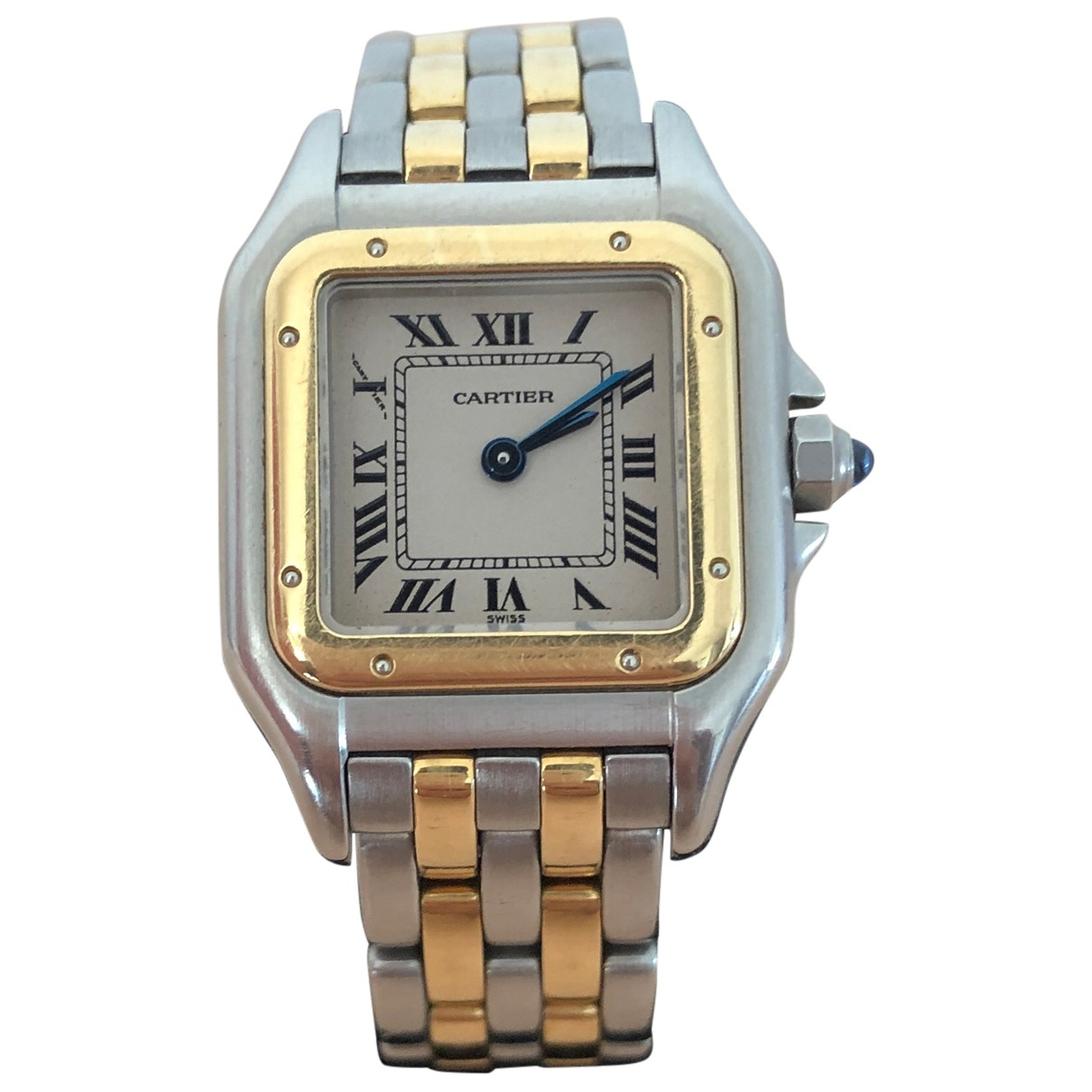 watch Cartier Gold in gold and steel 